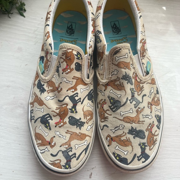 Vans x The Simpson youth slip on shoes - Picture 3 of 11